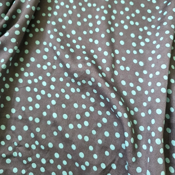 LOFT Polka Dot Women's Top Sheer - Picture 2 of 4